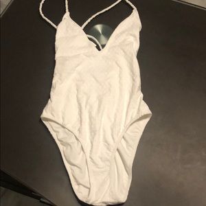 White Zara one piece
